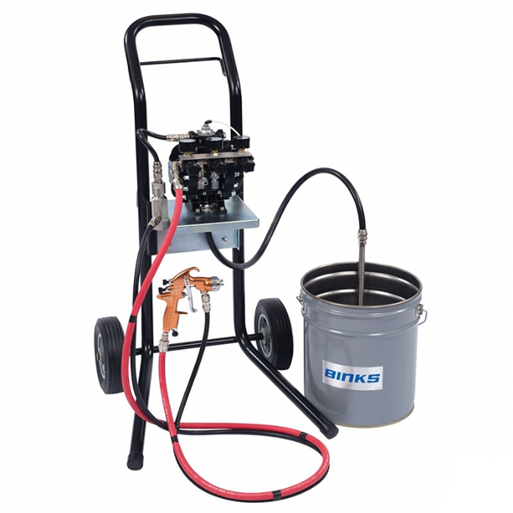 Kalvopumppu, kärrymalli, Advance HD maaliruisku, valmispakkaus