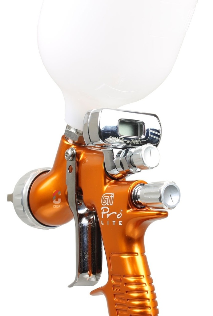 Yläsäiliöruisku Devilbiss, Pro Lite Digi mittari