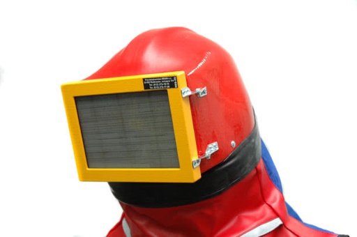 [RE-OTWB0089] Resin puhalluskypärä, suora lasi, kuulosuojaimet