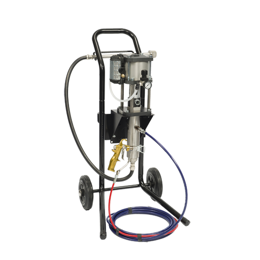 [B-MXL432PU-C-FG-ACG] Binks MXL korkeapainepumppu 4/32 AL kärrymalli, kaksi säädintä